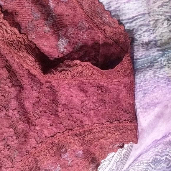 NWOT Wealurre Panties in Rich Cranberry Size Large - Picture 3 of 7